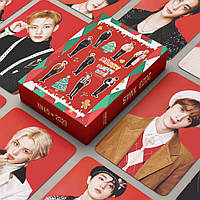 Карточки stray kids K-POP lomo кейпоп карти к поп стрей кідс стрэйкідс СК - Xmas  -  55 шт