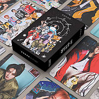 Карточки stray kids K-POP lomo кейпоп карти к поп стрей кидс стрэйкидс СК - 5 star #3 - 55 шт