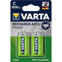 Аккумулятор Varta RECHARGEABLE POWER ACCU Green 2 шт, 3000mAh NI-MH