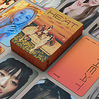 Карточки (G)I-dle K-POP lomo кейпоп карти к поп gidle джі айдл дж ідл картки - Heat #2 - 55 шт