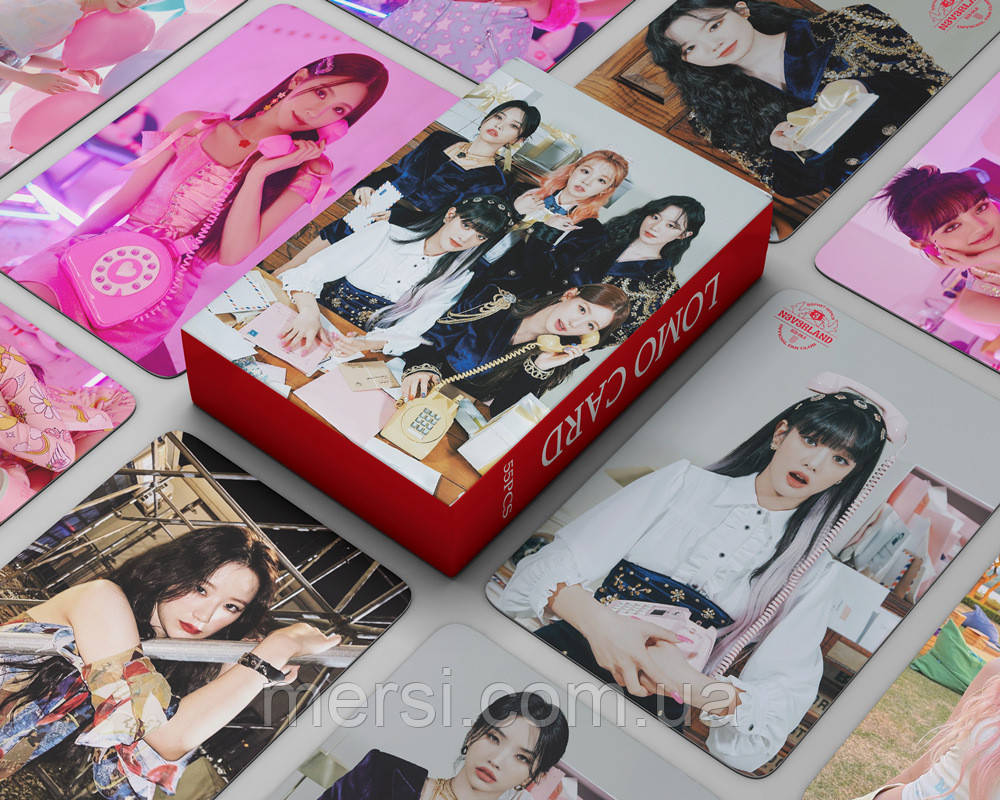 Карточки (G)I-dle K-POP lomo кейпоп карти к поп gidle джі айдл дж ідл картки - Land  - 55 шт, фото 1