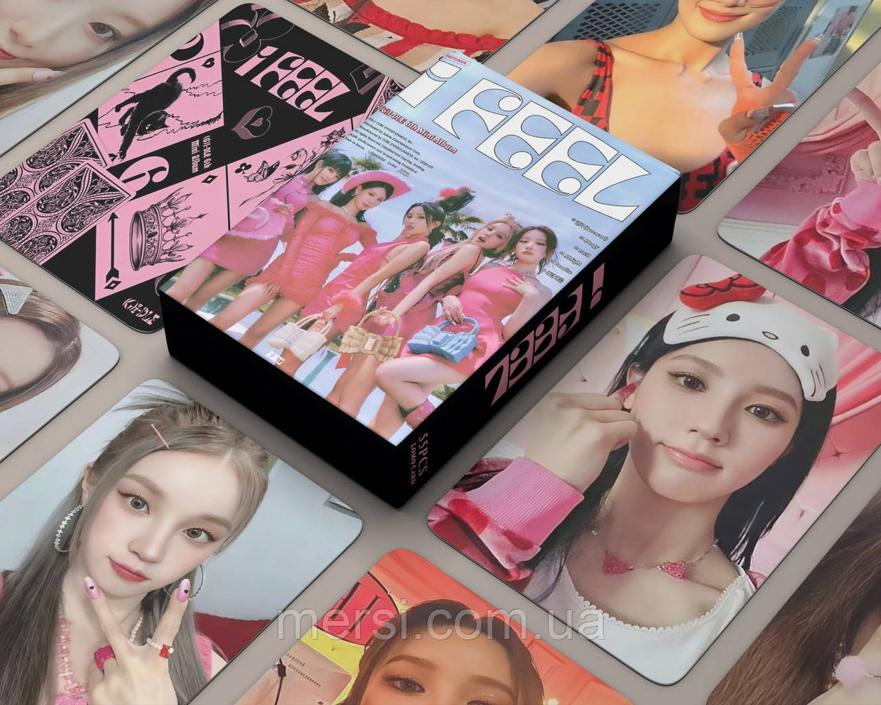 Карточки (G)I-dle K-POP lomo кейпоп карти к поп gidle джі айдл дж ідл картки - Queen card #3 - 55 шт, фото 1