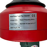 Машина для прочищення труб та каналізації WeWork 50FTx (250 Вт, 32– 110 мм), фото 8