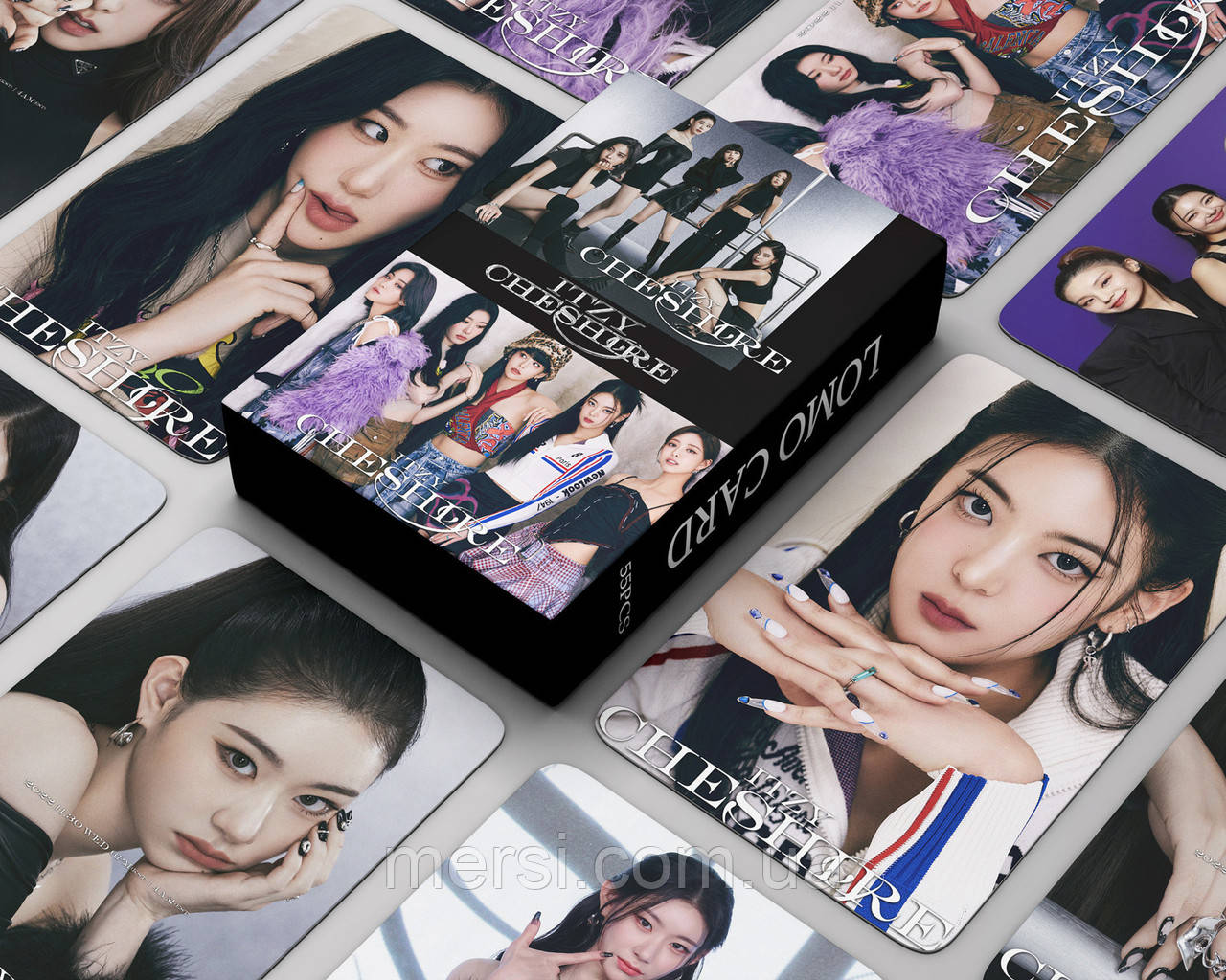 Карточки itzy K-POP lomo кейпоп карти к поп ітзі ітсі картки - Cheshire #1 - 55 шт, фото 1