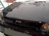 Дефлектор капота (мухобойка) Honda HR-V 1999-2005 logo (хонда шрв)
