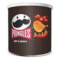 Чипси Pringles Hot and Spicy Гостро-пряний смак 40 г