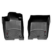 Передние WeatherTech коврики Acura TLX 2015- с бортиком черные 2WD 447341