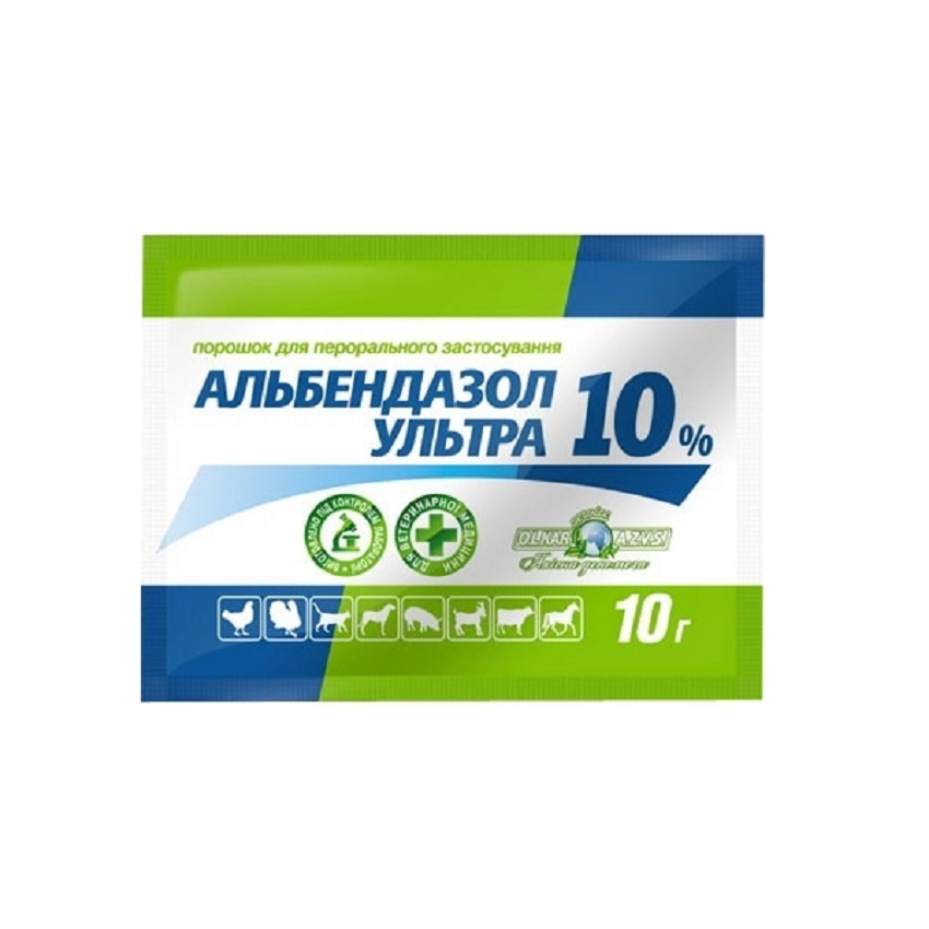 Альбендазол Ультра 10% 10 г O.L.KAR