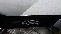 Дефлектор капота (мухобойка) Peugeot 301 2012- (S-крепл) (пежо 301)