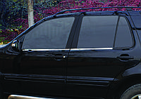 Mercedes ML 163 (1998-2005) Молдинги стекол нижние 4шт