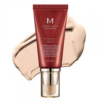 Матирующий BB крем MISSHA M Perfect Cover BB Cream SPF42 PA+++ (50ml, 21 оттенок - натуральный беж