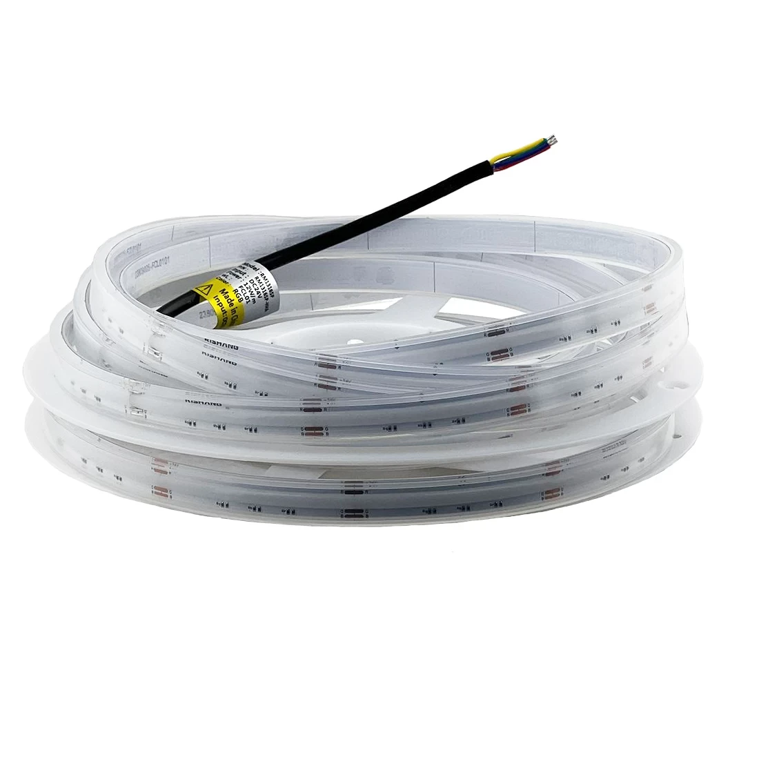 Вологозахищена COB стрічка RISHANG RM1316SP-HHA RGB 24V 756led/m 12W 484Lm IP65