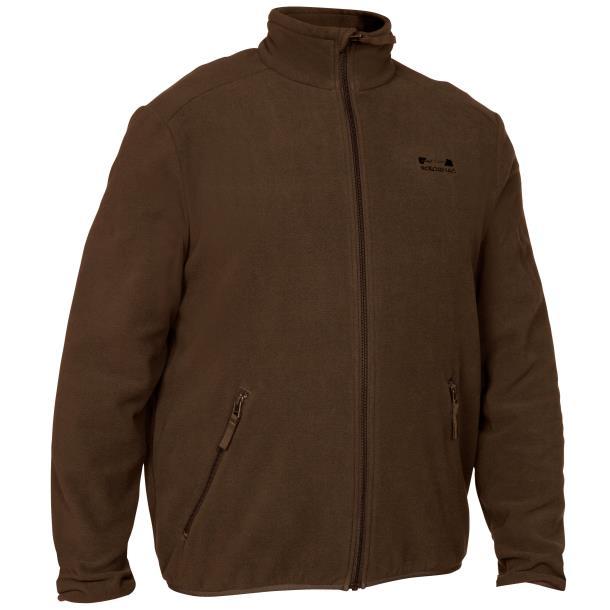 Термобілизна - флісова кофта DECATHLON SOLOGNAC 100 Brown (105212) РОЗМІР M