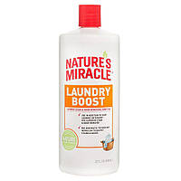 Знищувач Nature's Miracle Stain & Odor Remover. Laundry Boost для видалення плям і запахів, для використання при пранні 946 мл p