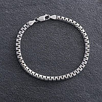 Мужской серебряный браслет 141685 ZIPMARKET