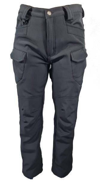 Штани зимові Softshell MEGE KNIGHT black РОЗМІР M