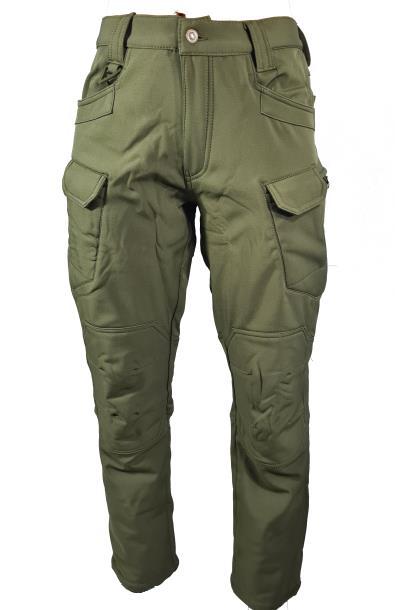 Штани зимові Softshell MEGE KNIGHT olive РОЗМІР L