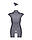 Еротичний костюм стюардеси Obsessive Stewardess 3 pcs costume grey S/M (м'ята упаковка!!!!, фото 7