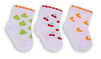 Носки детские ажурные для девочки GABBI NSD-105 на рост 12-14 (в упаковке 6 штук)(90105)