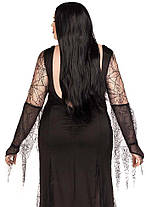 Костюм Мортіші Аддамс Leg Avenue Sexy Spooky Morticia 1X–2X, фото 6