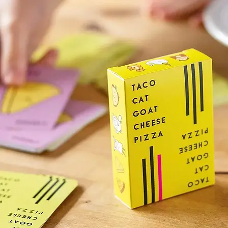 Настільна гра Тако Кіт Коза Сір Піца (Taco Cat Goat Cheese Pizza) Карткова гра! + правила УКРАЇНСЬКОЮ, фото 1