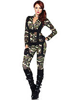 Еротичний костюм десантниці Leg Avenue Pretty Paratrooper M, комбінезон, портупея, фото 5