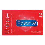 Презервативи Pasante Unique Latexfree 3 шт Кітті, фото 3