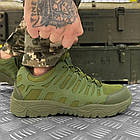 🔥 Демісезонні тактичні кросівки "AK - Summer Pro" (олива) берци поліцейськи, нац поліцію, трекінгові, фото 4