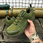 🔥 Демісезонні тактичні кросівки "AK - Summer Pro" (олива) берци поліцейськи, нац поліцію, трекінгові, фото 5