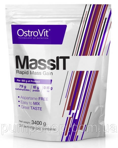 Гейнер OstroVit MassIT 3400 г