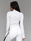 Кофта жіноча спортивна - білий, фото 4