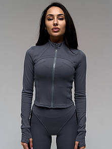 Кофта жіноча спортивна - сірий