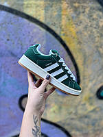 Adidas Campus 00 s Dark green Cloud White 37