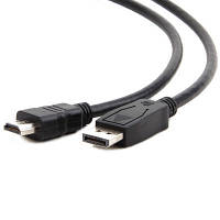 Кабель мультимедийный Display Port to HDMI 1.8m Cablexpert (CC-DP-HDMI-6) b