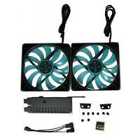 Кулер для видеокарты Gelid Solutions PCI Slot Fan Holder (SL-PCI-02) b