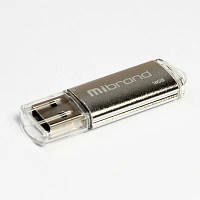 USB флеш наель Mibrand 16GB Cougar Silver USB 2.0 (MI2.0/CU16P1S) b