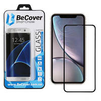 Скло захисне BeCover Apple iPhone 11 Black (704103) g