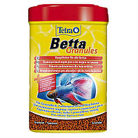 Сухой корм для аквариумных рыб Tetra в гранулах Betta Granules 5 г (для петушков) i