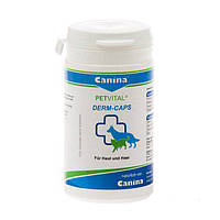 Витамины для кошек и собак Canina PETVITAL Dеrm-Caps 100 капсул, 40 г (для кожи и шерсти) i