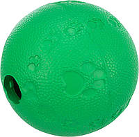 Игрушка для собак Trixie Мяч для лакомств d=7 см (резина, цвета в ассортименте) i