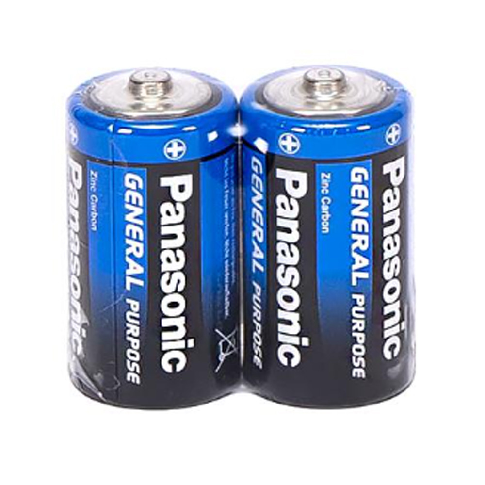 Батарейка на 1,5V у спайці по 2 шт Panasonic R14BER/2p General Purpose в упаковці 12 штук