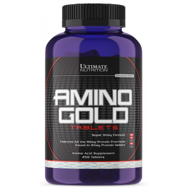 Амінокислоти Ultimate nutrition AMINO GOLD FORMULA 1000 мг 250 таблеток