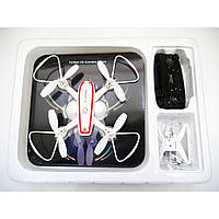 Квадрокоптер QY66-R2A/R02 дрон коптер на радиоуправлении с подсветкой с камерой на пульте с видеосъемкой i