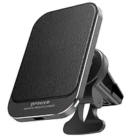 Держатель в авто Proove Square Magnetic 15W Black