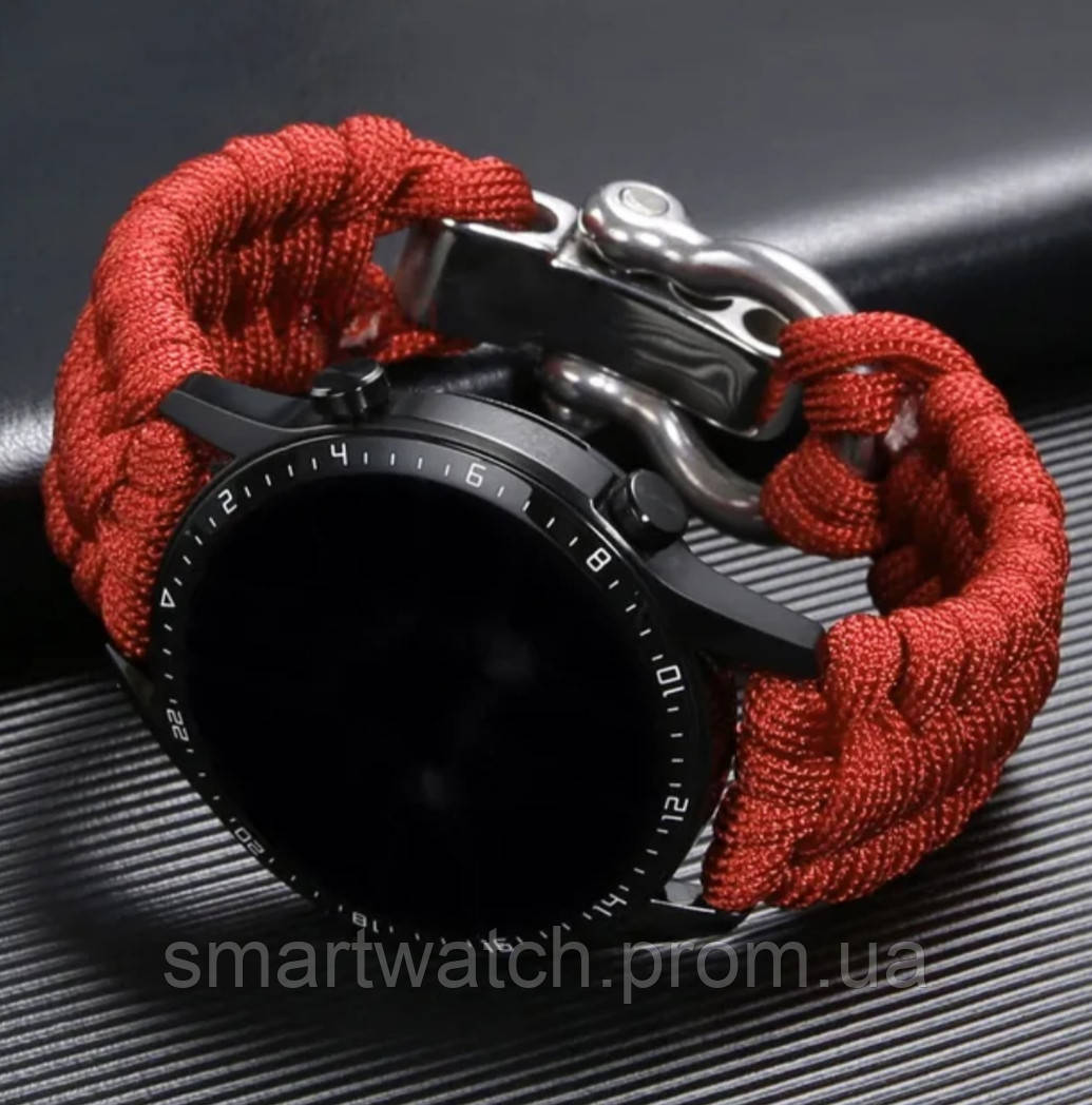 Ремінець до smart watch/смарт годинників 22мм текстильний дуже зручний/Ремешок к часам 22мм