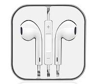 Проводные наушники гарнитура Apple Iphone 3.5мм Headphone Plug ЗК