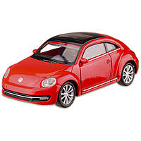 Машина металлическая VOLKSWAGEN '12 THE BEETLE WELLY 44038CW масштаб 1:43 Красный , Лучшая цена