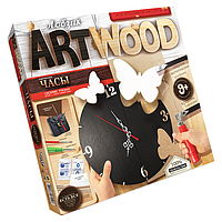 Комплект креативного творчества Часы ARTWOOD LBZ-01-01-05 для оформление интерьера Бабочка , Лучшая цена
