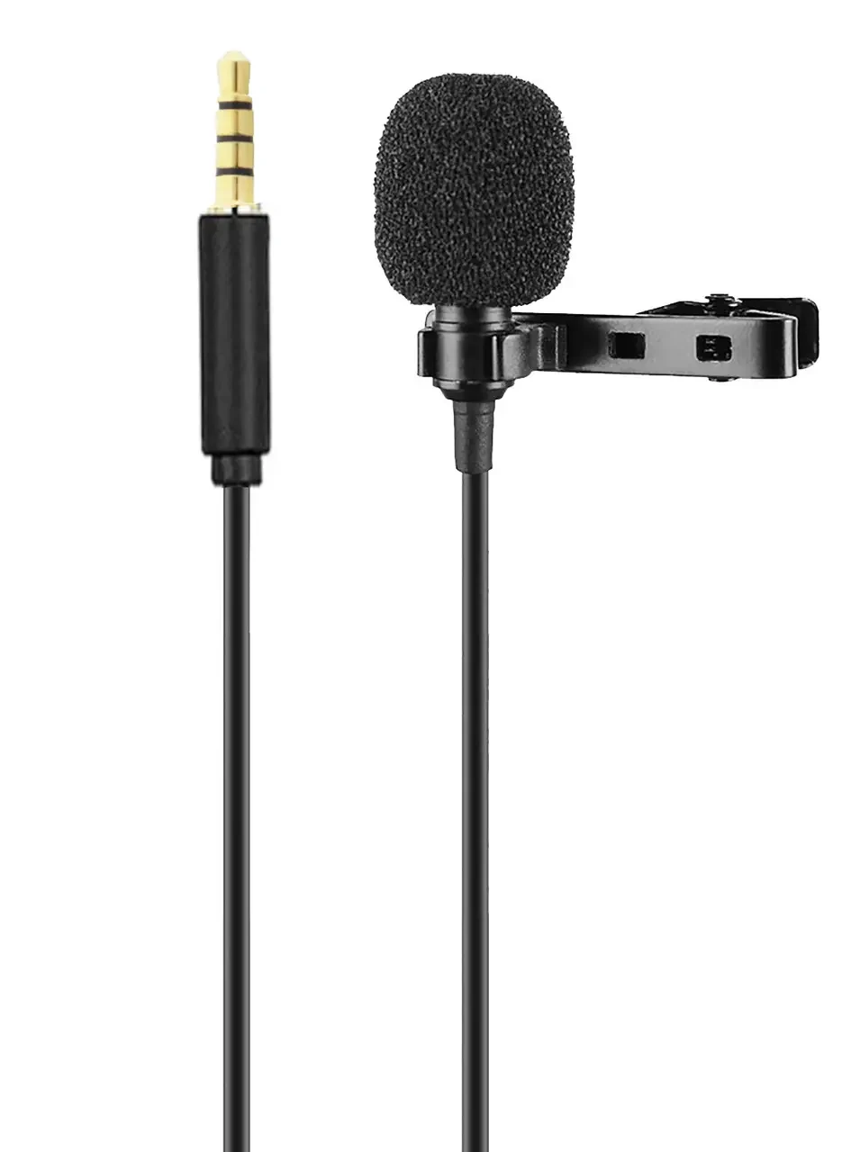 Петличный микрофон с разъемом Jack 3.5 мм Lavalier M-01 Лучшая цена на PokupOnline - фото 3 - id-p2060988687