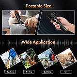 Ультразвуковий пристрій Bubbacare портативний ультразвуковий прилад для собак 2-в-1 з ліхтариком антилай, фото 5